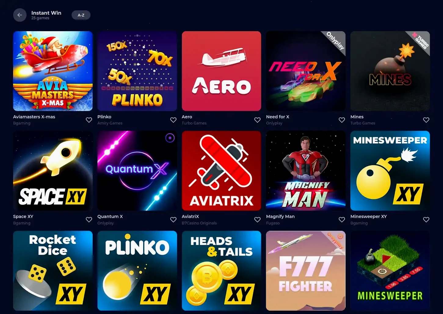 Luckyseven Mobile Casino App Interface auf Smartphone